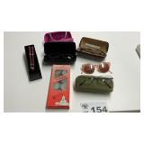 GLASSES, PEN SET, TEALIGHTS