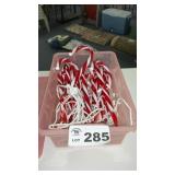 CANDY CANE LIGHTS, 12 INCHES TALL