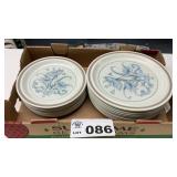 ROYAL DOULTON PLATES, 9 SMALL, 10 LARGE