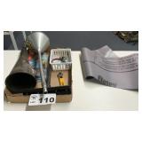 FUNNELS, SHOWER LINER, OTHER