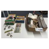 TRASH BAGS, TROWELS, PADLOCKS, VELCRO, OTHER