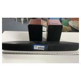 SOUND BAR, 2 SPEAKERS