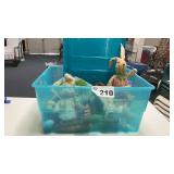 LIDDED TOTE, EASTER