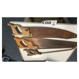 3 HAND SAWS