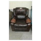 LEATHER RECLINER, WILL NOT RECLINE