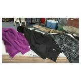 LARGE LADIES PURPLE JACKET, MED. FLEECE