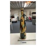 CERAMIC VASE, 20 INCH TALL