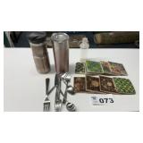 CERAMIC COASTERS, FLATWARE