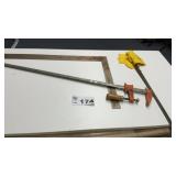 BAR CLAMP, SQUARE, FLAGS