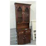 CABINET/HUTCH, 24 x 27, 77 TALL