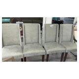 4 UPHOLSTERED CHAIRS