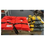 4 LIFE JACKETS