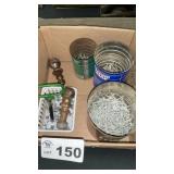 HARDWARE, NAILS, TRAILER BALLS