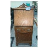 OAK SECRETARY, 21 WIDE, 12 DEEP, 48 TALL
