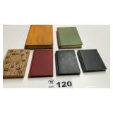 WOOD FAKE BOOKS
