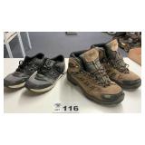 SNEAKERS, SIZE 6, HIKING BOOTS, SIZE 10 1/2