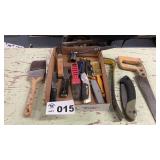 PAINT BRUSHES, SAWS, UTILITY KNIVES, PUTTY