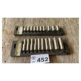 1/2 INCH DRIVE METRIC SOCKETS, SHALLOW AND DEEP