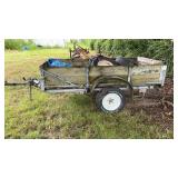 TRAILER, NO TITLE, 4 x 8 FOOT