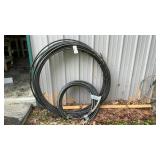 2 ROLLS PLASTIC TUBING, 1/2 INCH