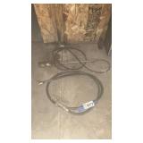 PROPANE WEED BURNER, GAS HOSE WITH NOZZLE