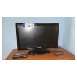 21 inch POLAROID TV, 2 remotes