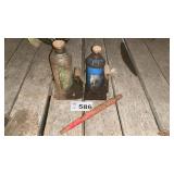 2 BOTTLE JACKS, WORKS
