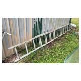 24 FOOT ALUMINUM EXTENSION LADDER