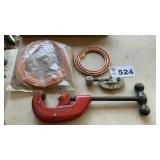 COPPER TUBING, CUTTERS