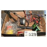 ELECTRICAL ITEMS, MULTIMETER, TERMINALS, BATTERY