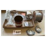 HARDWARE, SAFETY GLASSES, TIE WIRE