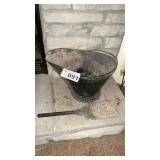 COAL BUCKET, SHOVEL