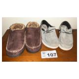 HOUSE SHOES, SIZE 10