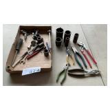 PLIERS, AXLE NUT SOCKETS, OTHER