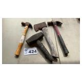 HAMMERS, HATCHET, SLEDGE