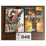 PLAYSTATION 2 GAMES - METAL GEAR SOLID 2 / METAL