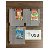 NINTEDO GAMES - DRAGON WARRIOR / II / III