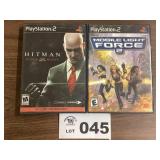 PLAYSTATION 2 GAMES - HITMAN / MODILE LIGHT