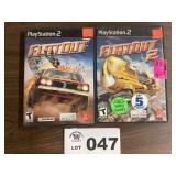 PLAYSTATION 2 GAMES - FALLOUT / FALLOUT 2