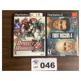 PLAYSTATION 2 GAMES - DYNASTY WARRIORS 2 / FRONT