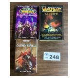 WORLD WARCRAFT BOOKS / WARHAMMER GOTREK & FELIX