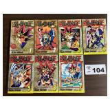 YU-GI-OH! BOOKS - KUZAKI TAKAHASHI - VOL 1-7