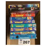 WINNIE THE POOH VHS TAPES