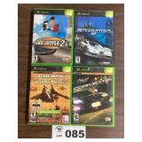 XBOX GAMES - TONY HAWKS / SPY HUNTER 2 / STAR