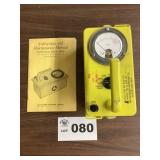 RADIOLOGICAL SURVEY METER WITH MANUAL