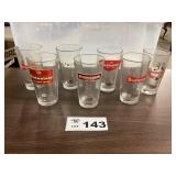BUDWEISER GLASSES