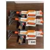 NERF GUNS AND CARTRIDGES