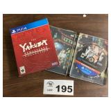 PLAYSTATION 3 AND 4 GAMES - YAKUZA