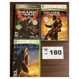 XBOX 360 GAMES - GEARS OF WAR / GEARS OF WAR 2 /