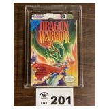 NINTENDO DRAGON WARRIOR GAME - MINT 85 IN CASE